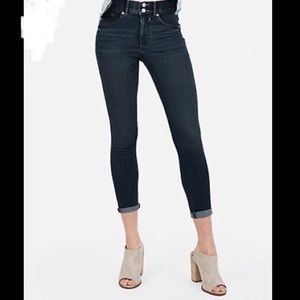 NWT Express Cropped Jean Legging 6